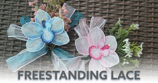Freestanding Lace Machine Embroidery Projects